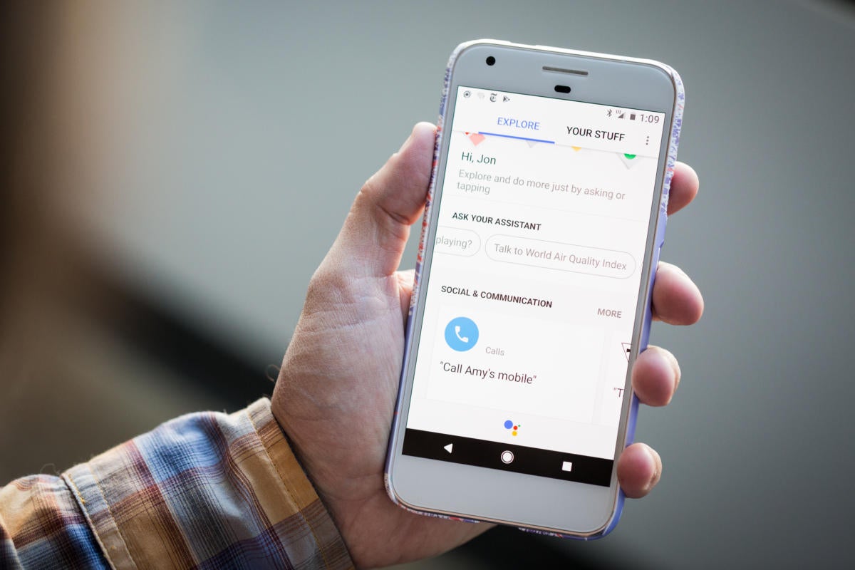 google assistant mobile phone