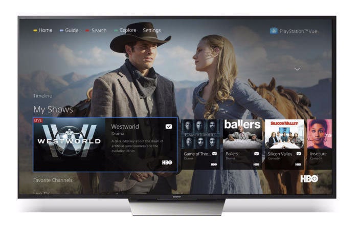 HBO on PlayStation Vue