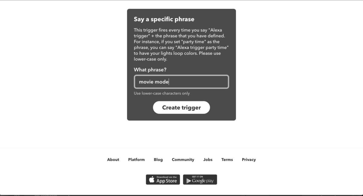 ifttt step one