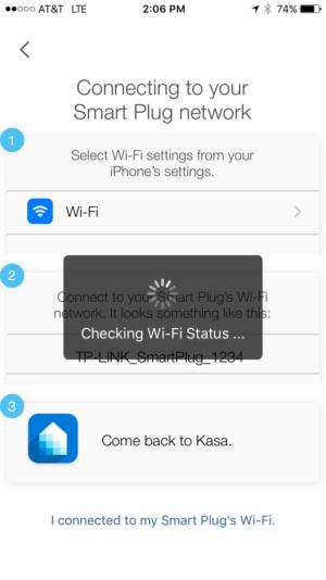 Kasa device setup