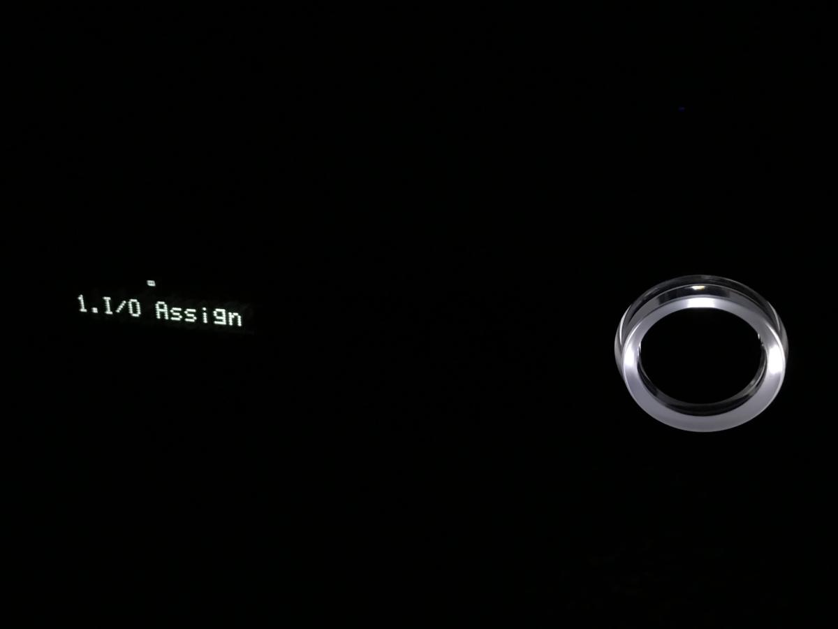 The Tron-like glow of the AVR’s volume knob is beautiful in a dark room.