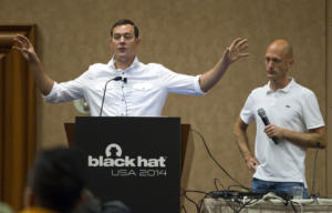 Reuters_Christopher Valasek_Charlie Miller at Blackhat