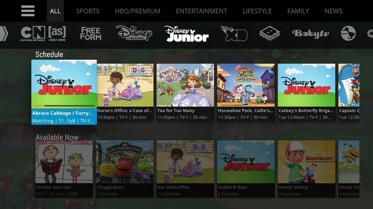 sling tv packages portuguese