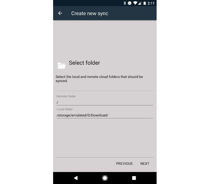 Android backup FolderSync Pro app