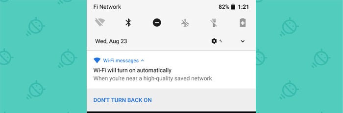 Android 8 Oreo: Smart Wi-Fi