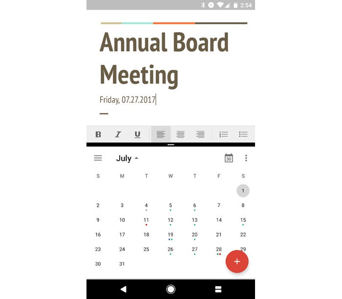 Android productivity tips - split screen