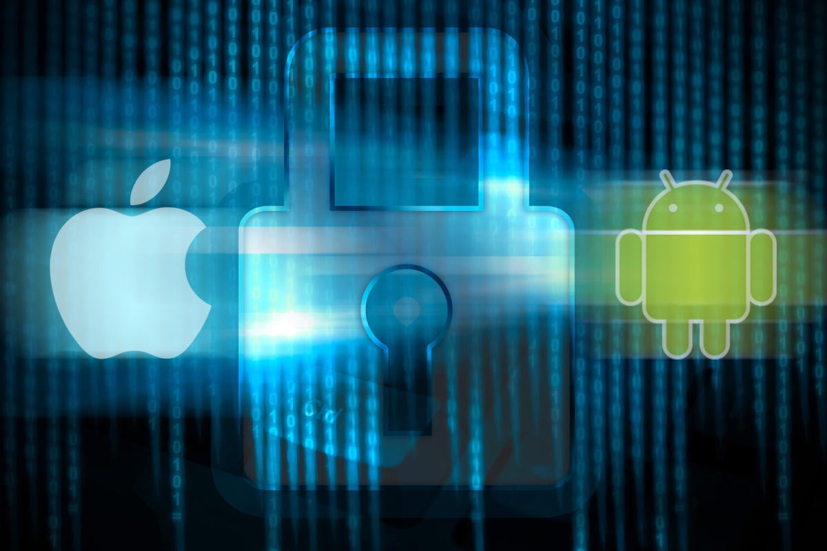 android vs iOS security boxing gloves battle