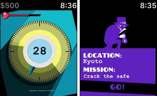 apple watch games pocket bandit