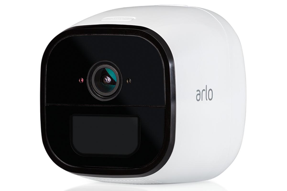 arlo camera black screen