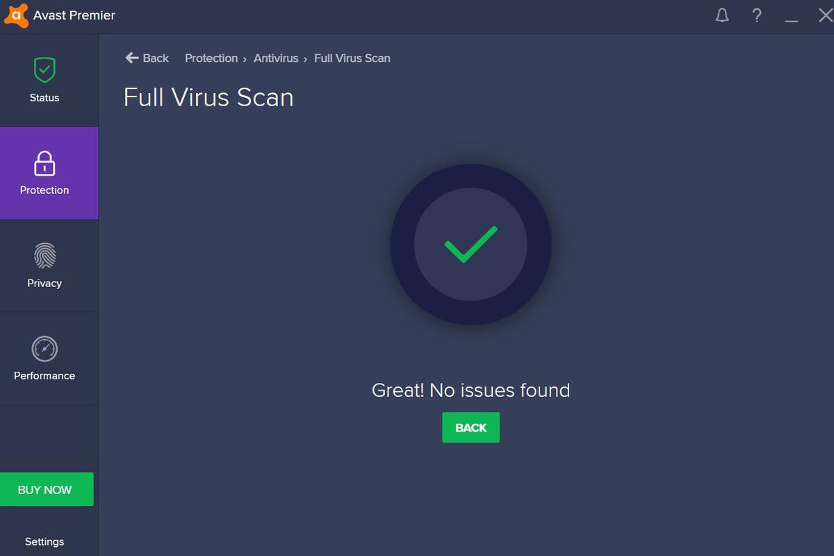 avast full scan time