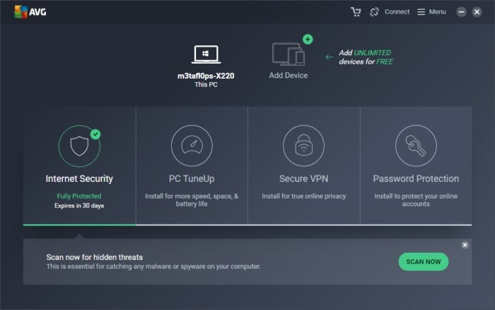 avg antivirus free vs avg internet security