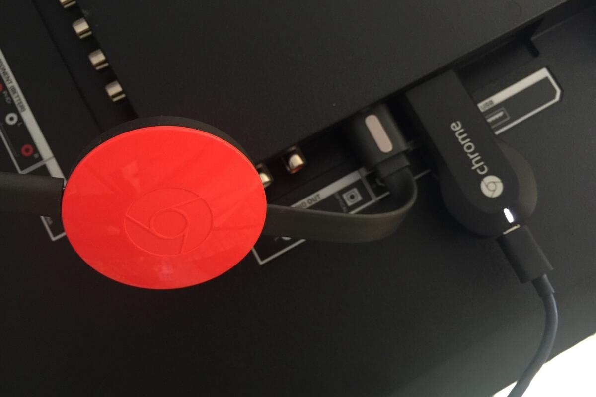 google chromecast remote control light on