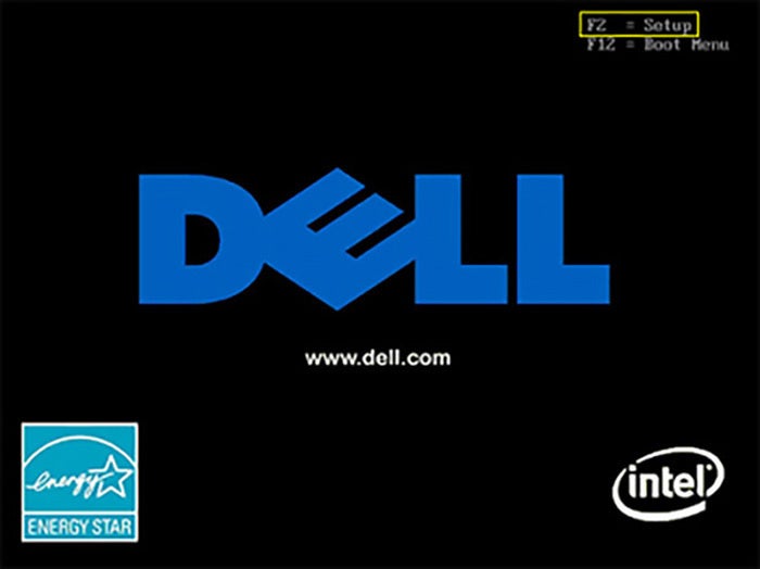 dell bios enable full screen logo