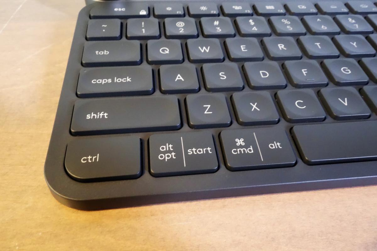 Logitech Craft bottom keys