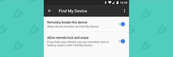 Find My Device Android Phone - Google Settings