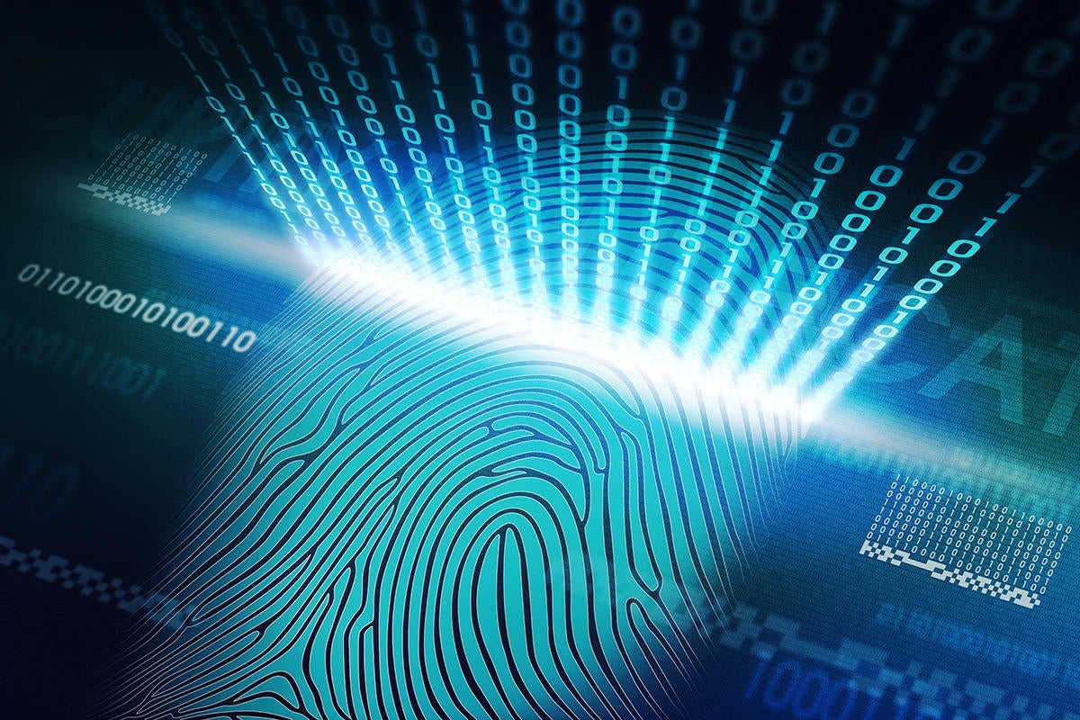 fingerprint scan biometric security system