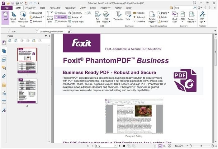 foxit reader edit pdf free download