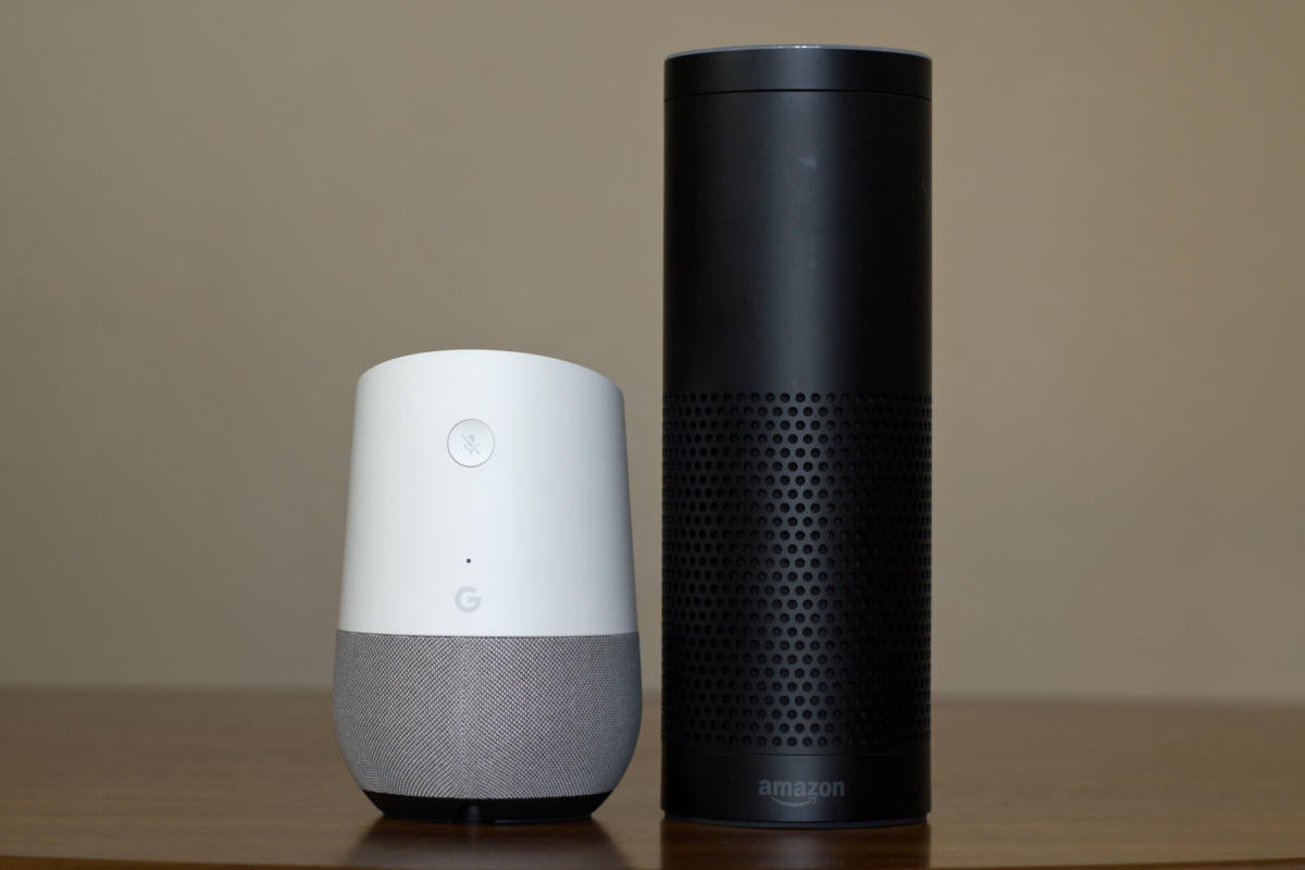 google home and amazon echo