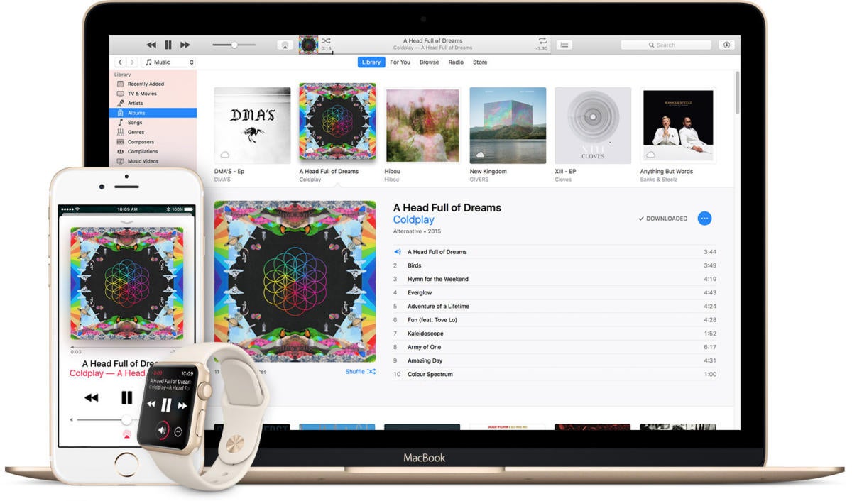 new itunes music service