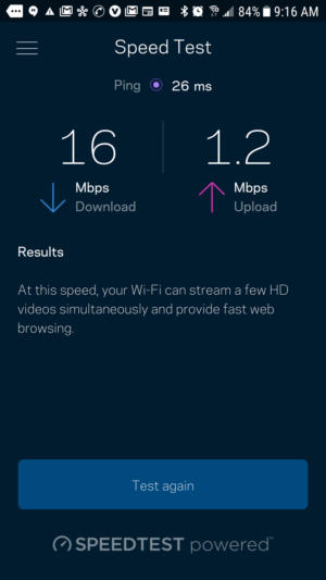 test your home Internet speed |