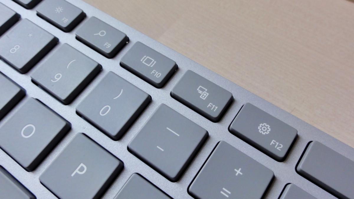 Microsoft Modern Keyboard dedicated keys