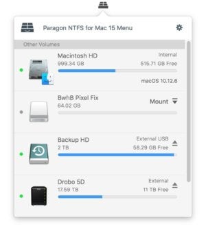 Microsoft ntfs for mac by paragon software review