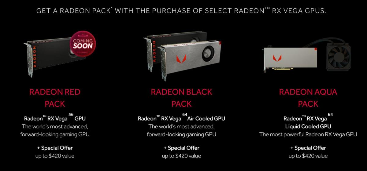 radeon packs