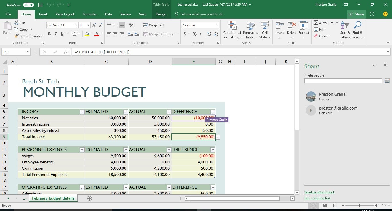 How to use Excel’s new live collaboration features | Computerworld