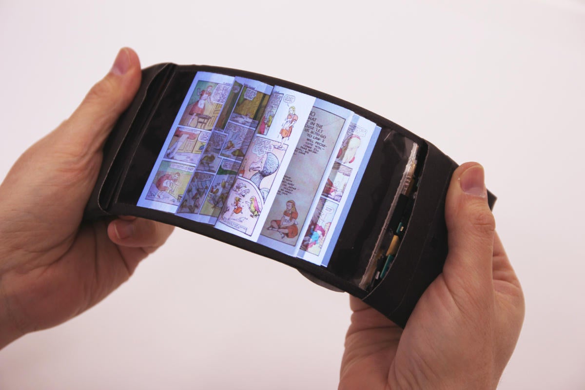 smartphone of tomorrow - ReFlex phone prototype