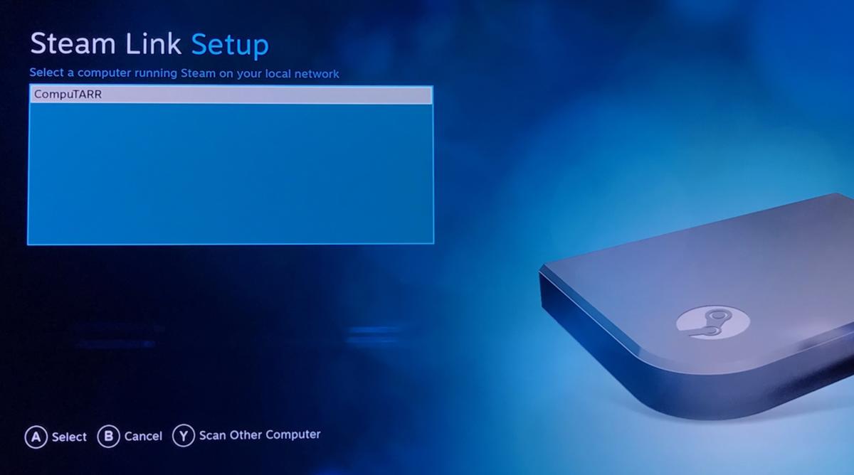 steam link pc to pc