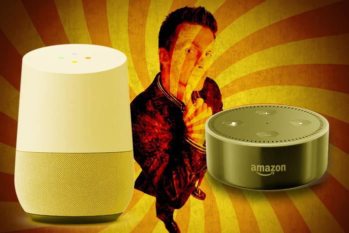 Choose between Amazon Echo and Google Home