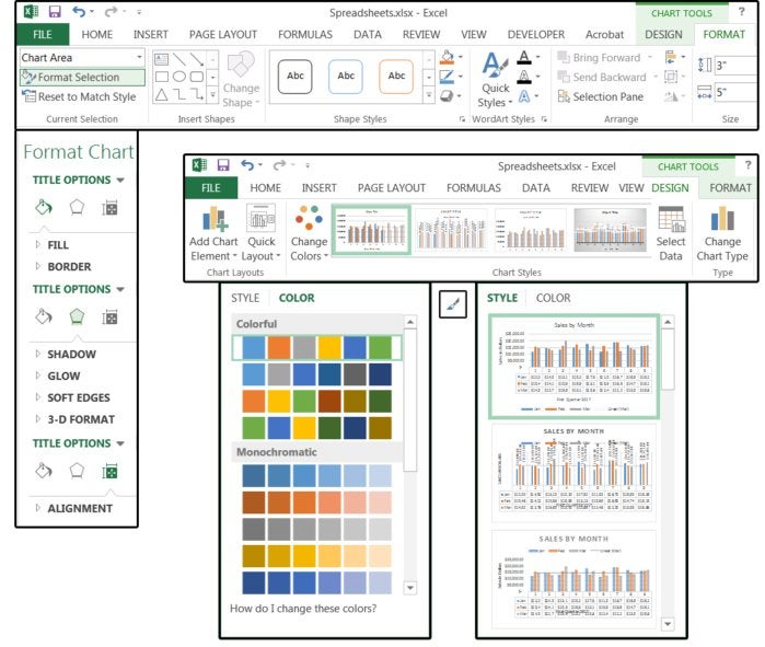 Change Chart Style To 42 In Excel 2010