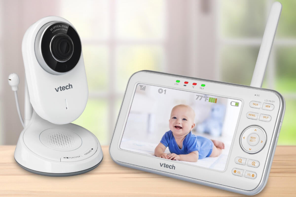 vtech baby monitor with two cameras