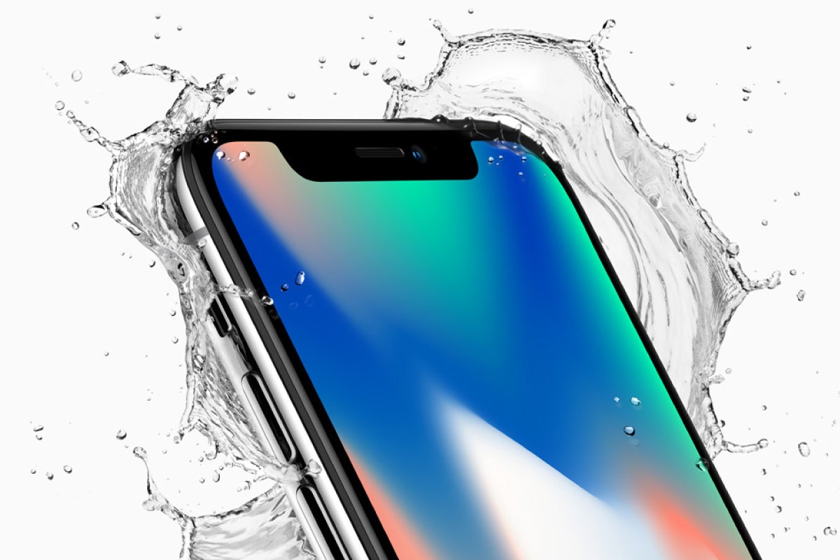 Apple iPhone X  - 耐水性