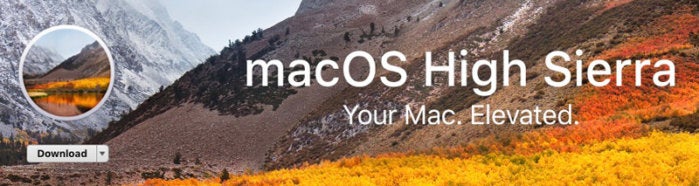 macos high sierra installer app download