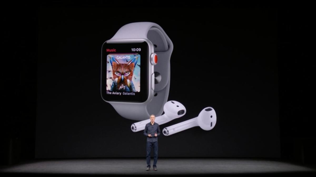 apple watch series3 jeff williams apple music airpods