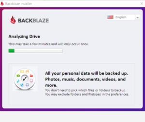 backblaze backup linux