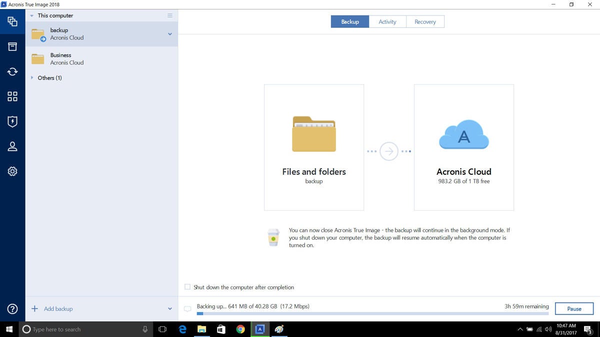 acronis true image 2018 secure boot