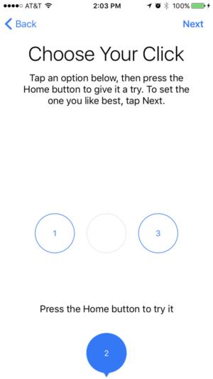 choose clicks