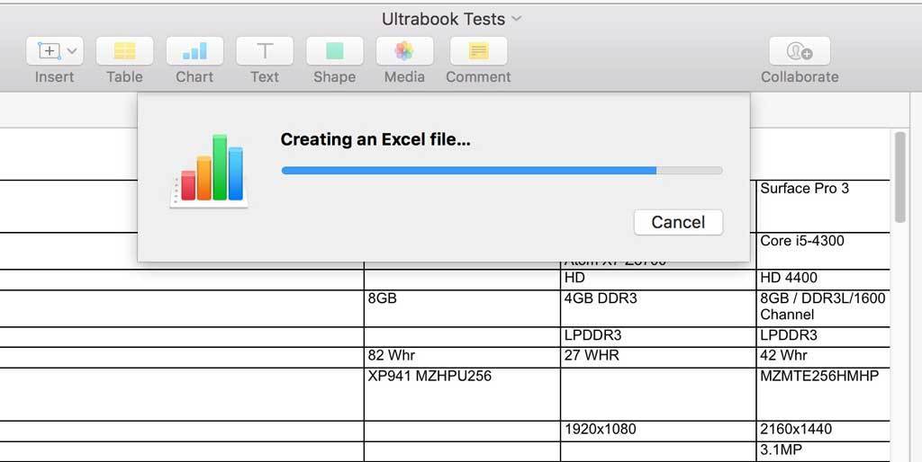 excel inspect document for mac
