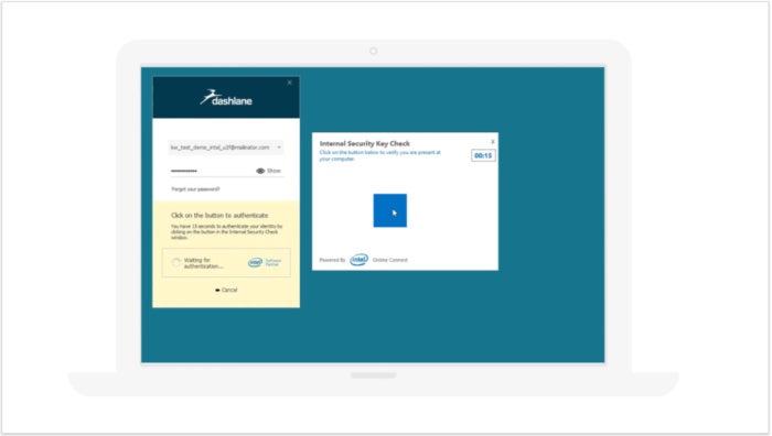 dashlane intel u2F implementation