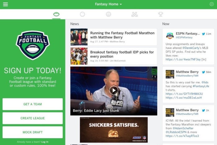 It&#039;s football season! We pick 5 second-screen apps for NFL games | TechHive