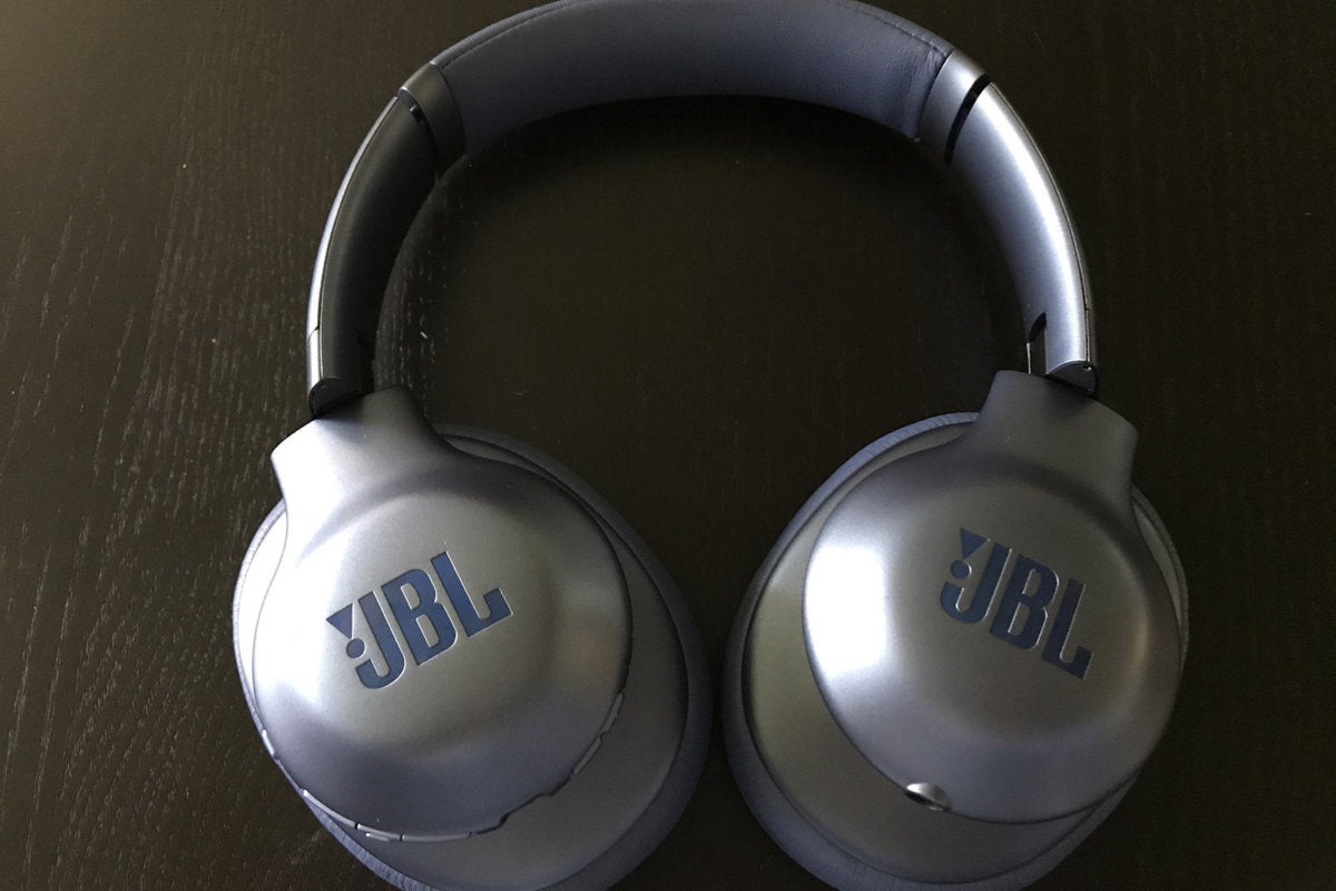 The JBL Everest Elite 750NC ear cups fold for flat storage.