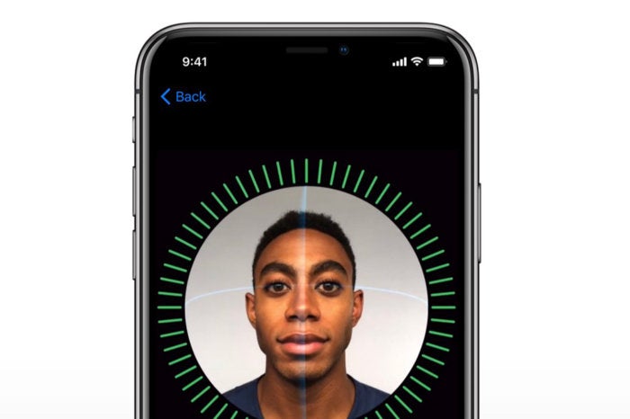 face id setup