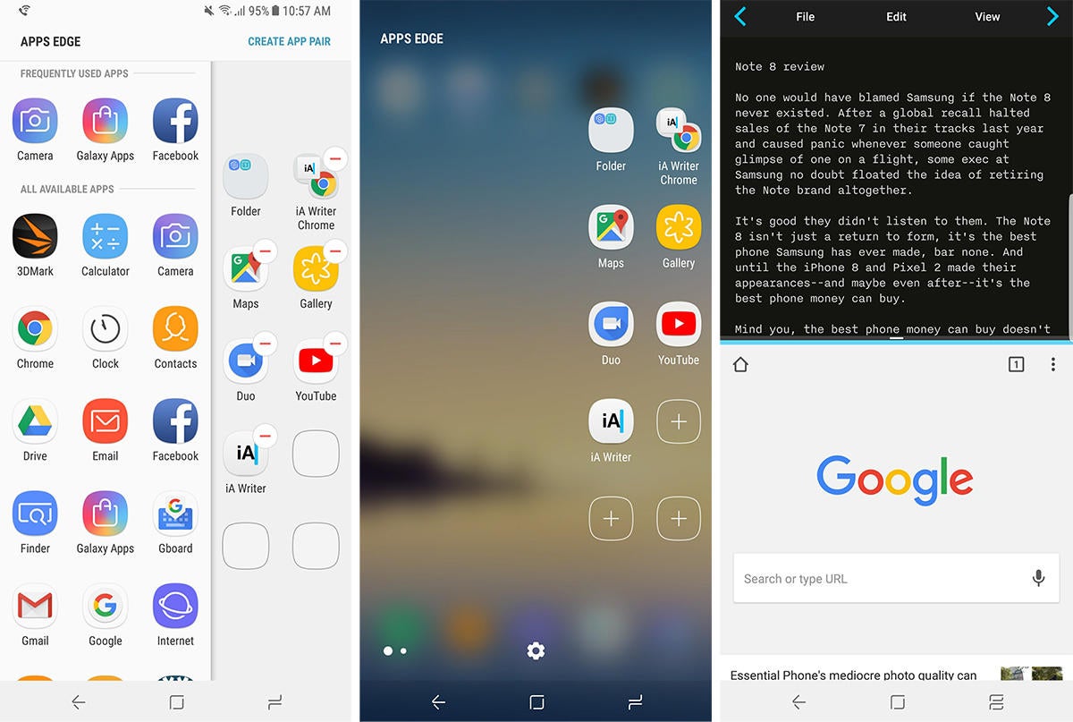 galaxy note 8 app pair