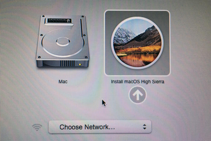Choosing boot drive mac