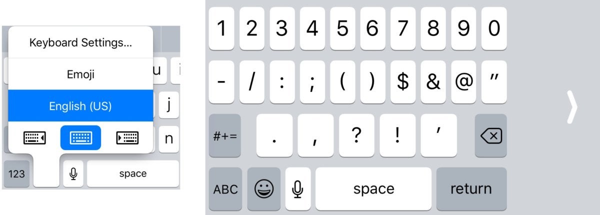 ios11 keyboard