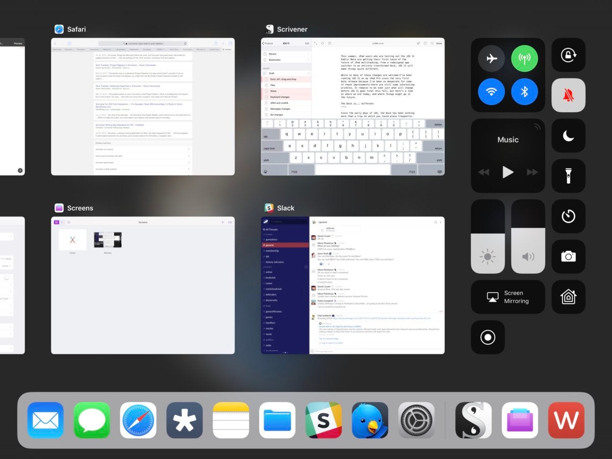 ios11 multitasking