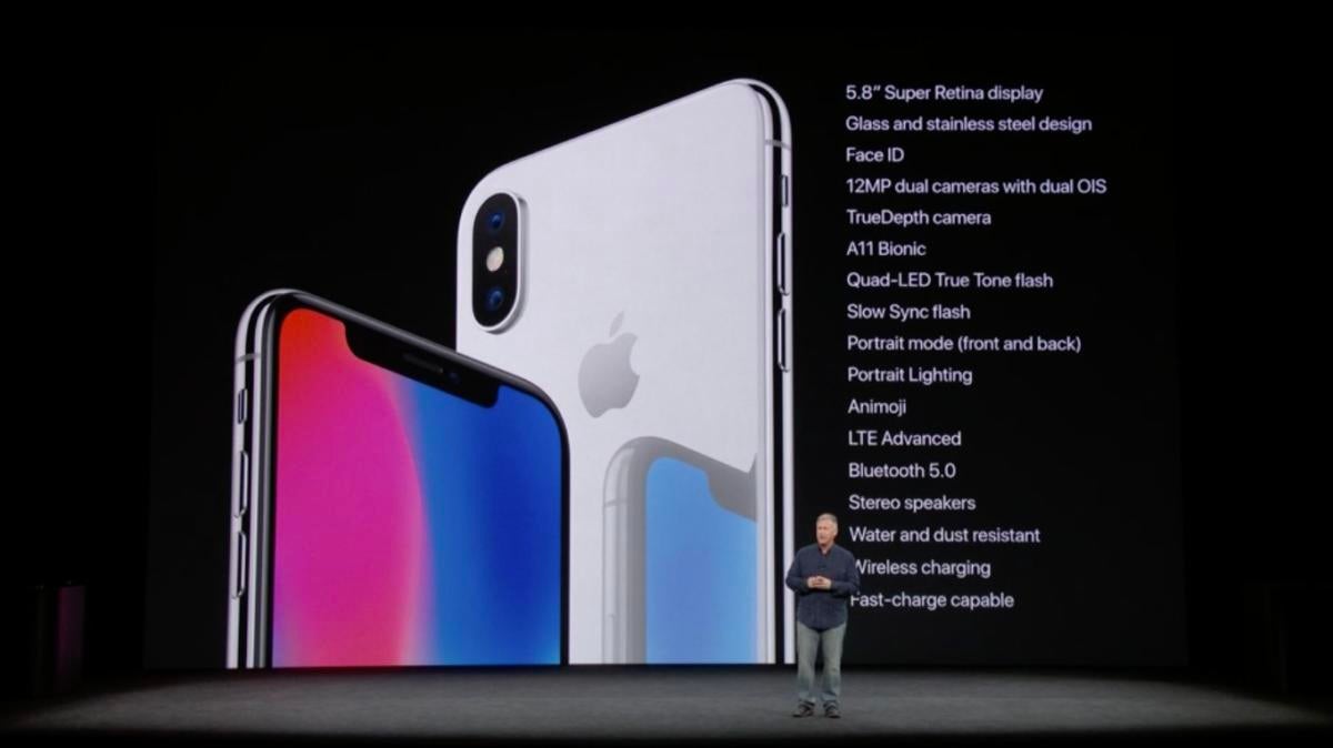 iphonex specs slide schiller