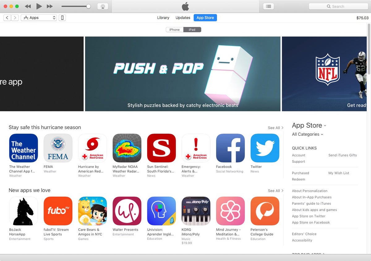 itunes app store